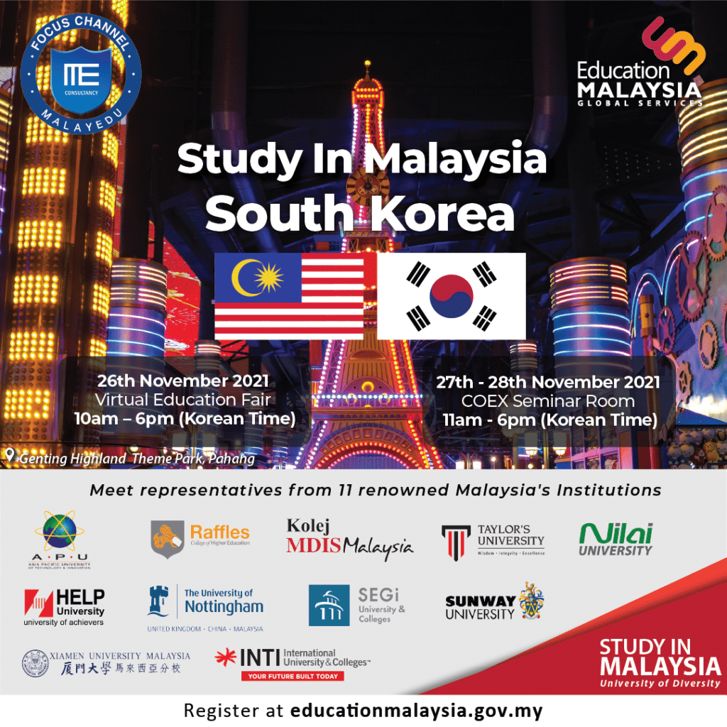 Study in Malaysia South Korea Hybrid Fair