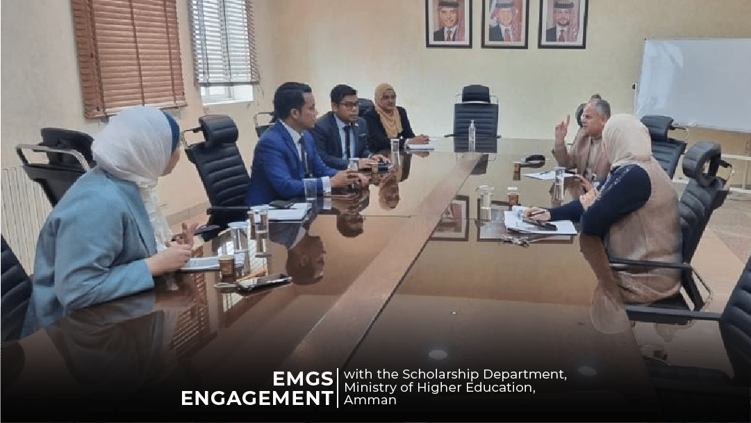 Emgs Engagement With The Scholarship Department Ministry Of Higher Education Amman Education 3400