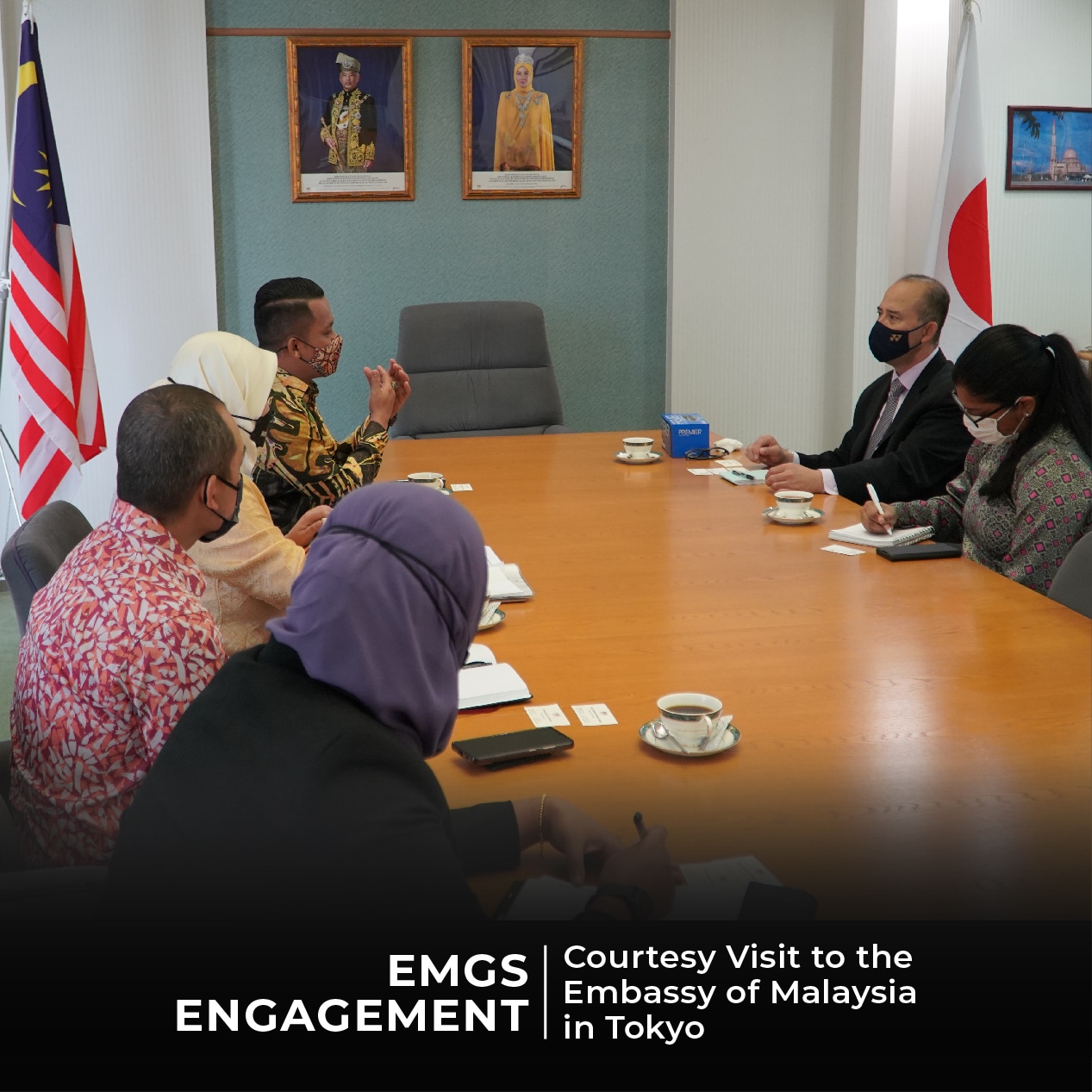 Emgs Engagement Courtesy Visit To The Embassy Of Malaysia In Tokyo Education Malaysia Global 9745